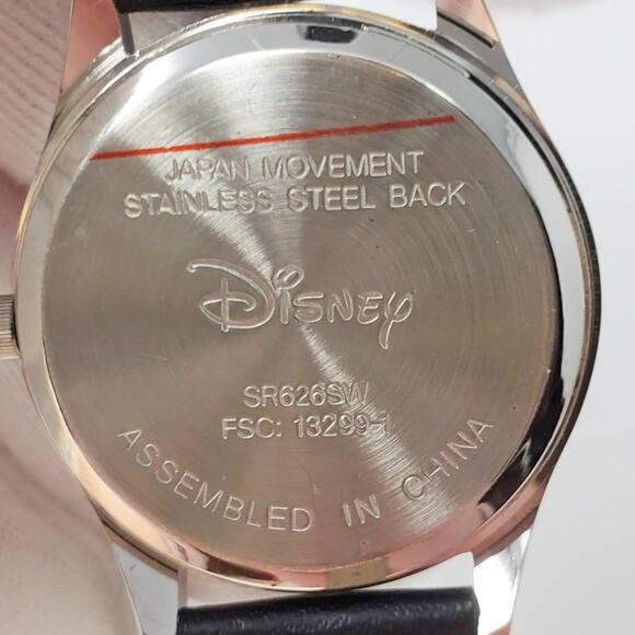 Disney 75 Years w/ Mickey Mouse Silver-Toned Watch Like-New - Picture 12 of 14